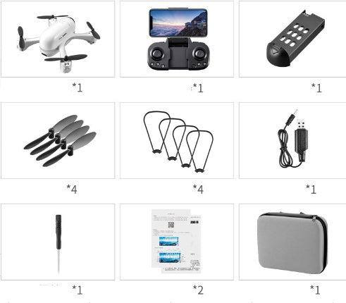 S88 Mini-UAV 4K HD Luftbildfotografie Vier-Achsen-Fernsteuerungsdrohne