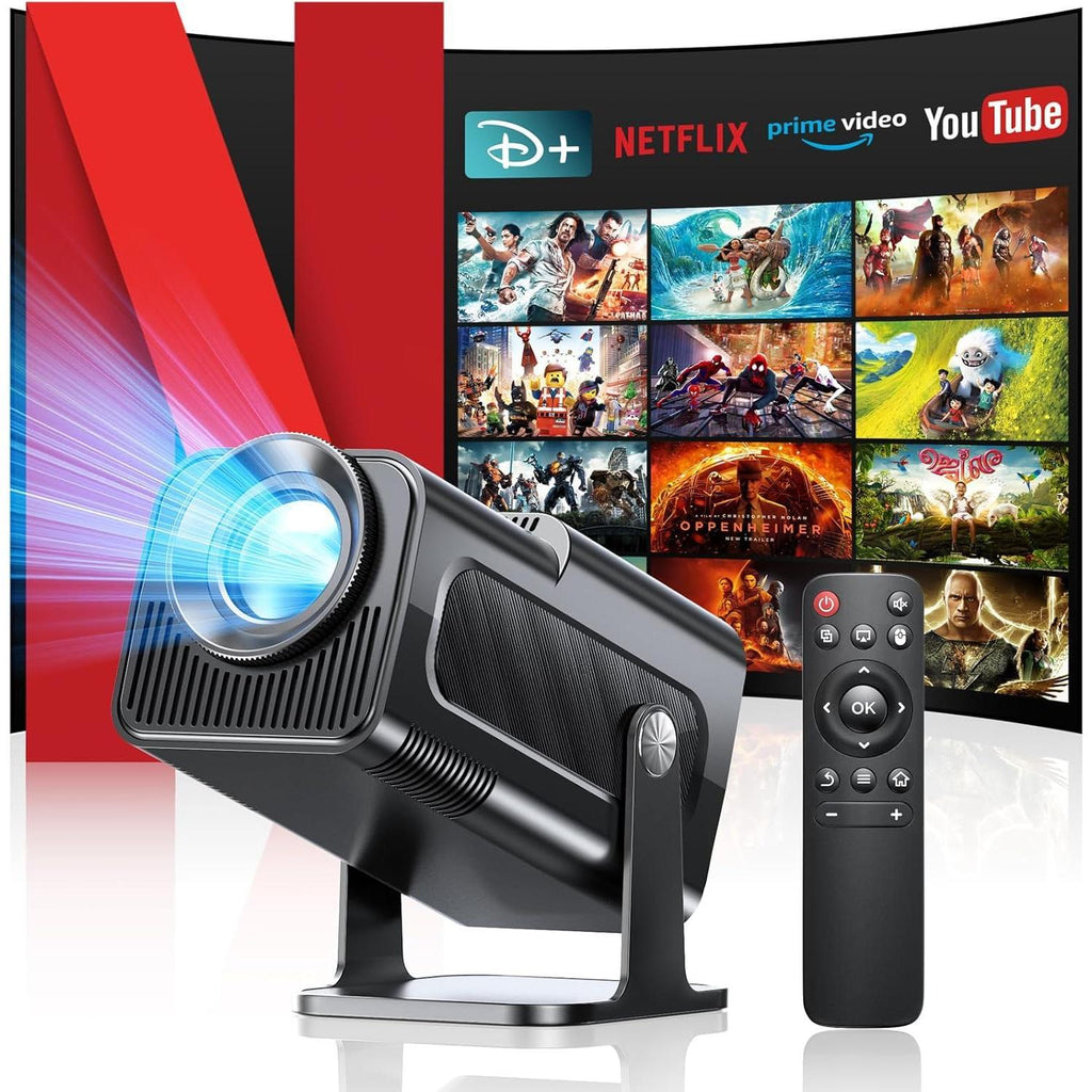 Mini Beamer mit 4K auflösung (Wireless Bluetooth)